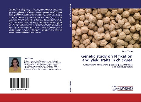 Genetic study on N fixation and yield traits in chickpea: A study done for morpho-physiological, isozymes and molecular traits
