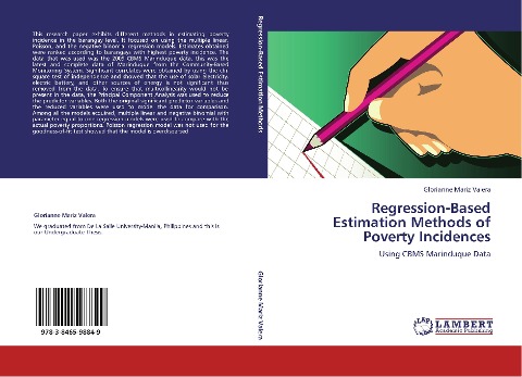 Regression-Based Estimation Methods of Poverty Incidences: Using CBMS Marinduque Data