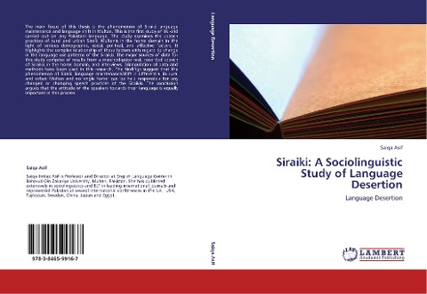 Siraiki: A Sociolinguistic Study of Language Desertion: Language Desertion
