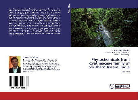 Phytochemicals from Cyatheaceae family of Southern Assam: India: Tree Fern