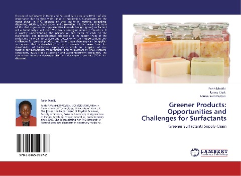 Greener Products: Opportunities and Challenges for Surfactants: Greener Surfactants Supply Chain