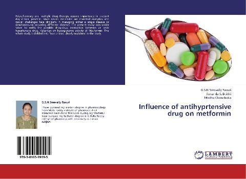 Influence of antihyprtensive drug on metformin