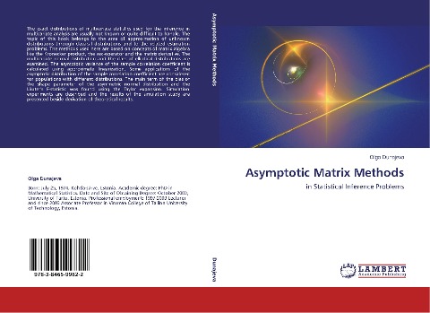 Asymptotic Matrix Methods: in Statistical Inference Problems