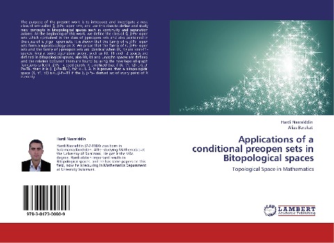Applications of a conditional preopen sets in Bitopological spaces: Topological Space in Mathematics