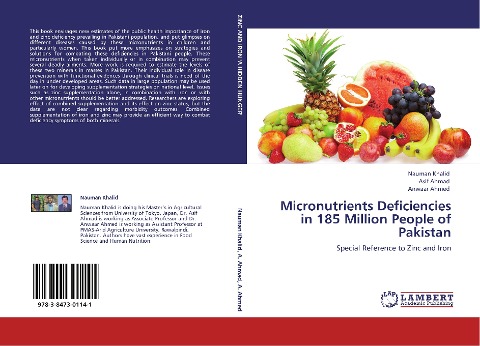 Micronutrients Deficiencies in 185 Million People of Pakistan: Special Reference to Zinc and Iron