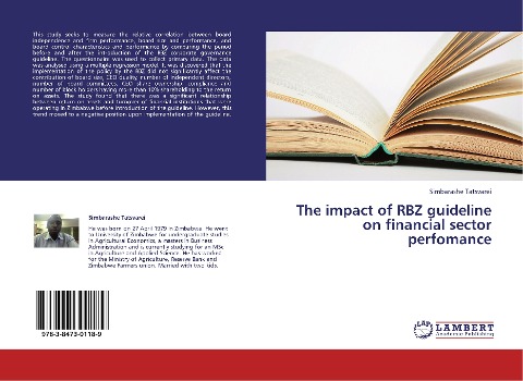 The impact of RBZ guideline on financial sector perfomance