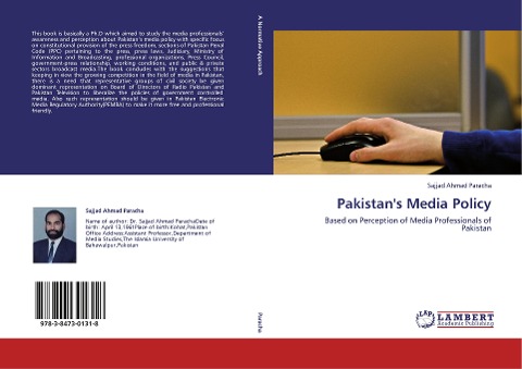 Pakistan's Media Policy: Based on Perception of Media Professionals of Pakistan
