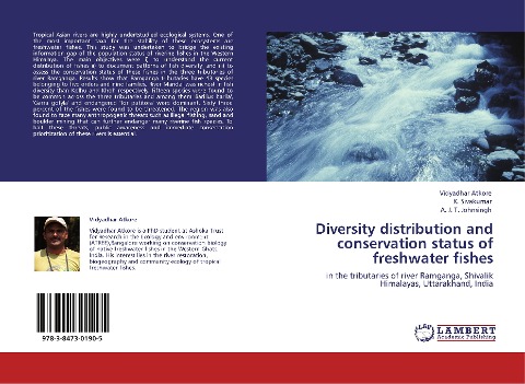 Diversity distribution and conservation status of freshwater fishes: in the tributaries of river Ramganga, Shivalik Himalayas, Uttarakhand, India