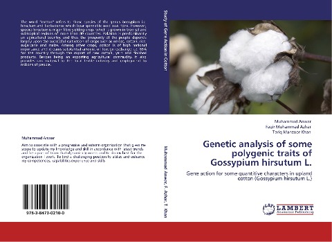 Genetic analysis of some polygenic traits of Gossypium hirsutum L.: Gene action for some quantitive characters in upland cotton (Gossypium hirsutum L.)