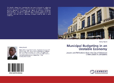 Municipal Budgeting in an Unstable Economy: Lessons and Reflections from the City of Bulawayo (1999-2009) in Zimbabwe
