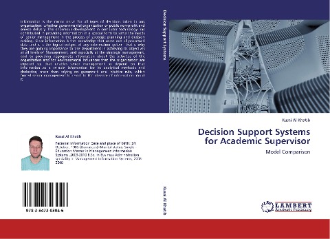 Decision Support Systems for Academic Supervisor: Model Comparison