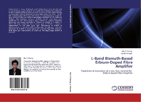 L-Band Bismuth-Based Erbium-Doped Fibre Amplifier: Experimental evaluation of a new host material for   Erbium-doped Fibre Amplifier