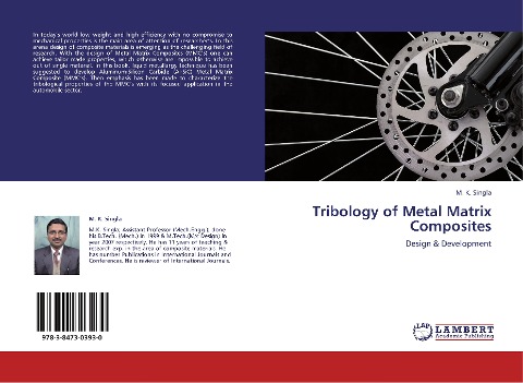 Tribology of Metal Matrix Composites: Design & Development