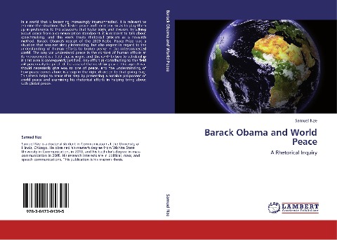 Barack Obama and World Peace: A Rhetorical Inquiry