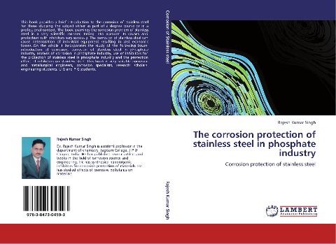 The corrosion protection of stainless steel in phosphate industry: Corrosion protection of stainless steel