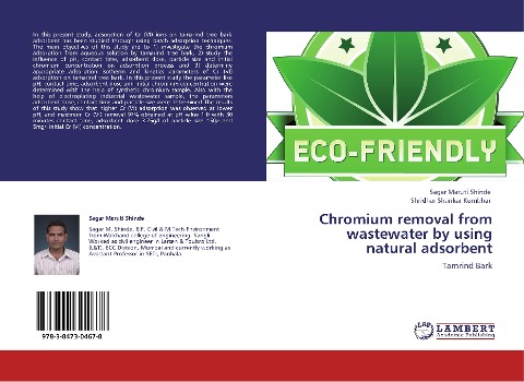 Chromium removal from wastewater by using natural adsorbent: Tamrind Bark