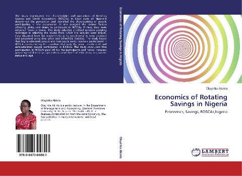 Economics of Rotating Savings in Nigeria: Economics, Savings, ROSCAs,Nigeria