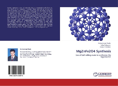 MgZnFe2O4 Synthesis: Use of ball milling route to synthesize the MgZnFe2O4