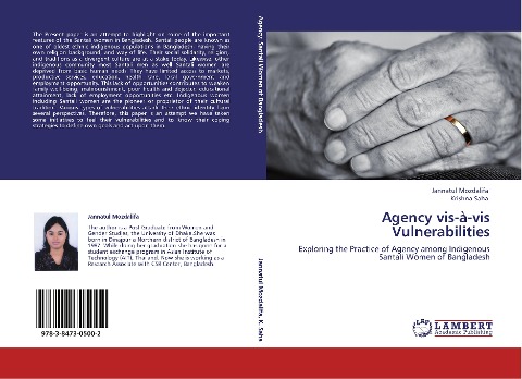 Agency vis-à-vis Vulnerabilities: Exploring the Practice of Agency among Indigenous Santali Women of Bangladesh
