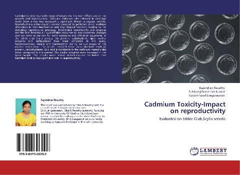 Cadmium Toxicity-Impact on reproductivity: Evaluated on Edible Crab,Scylla serrata