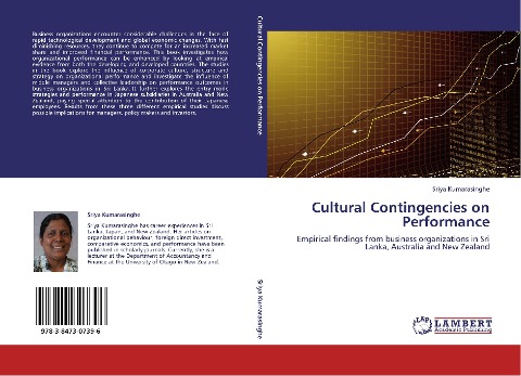 Cultural Contingencies on Performance: Empirical findings from business organizations in Sri Lanka, Australia and New Zealand