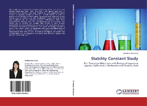 Stability Constant Study: First Transition Metal Ions with Biological Important Ligands; Gallic Acid, L-Norleucine and Nicotinic Acid