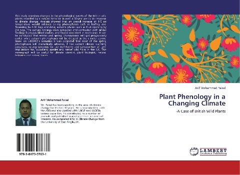Plant Phenology in a Changing Climate: -A Case of British Wild Plants