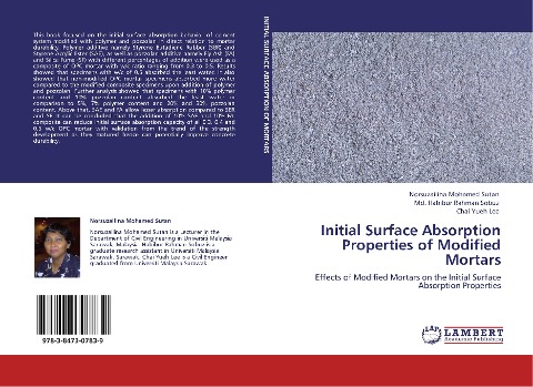 Initial Surface Absorption Properties of Modified Mortars: Effects of Modified Mortars on the Initial Surface Absorption Properties