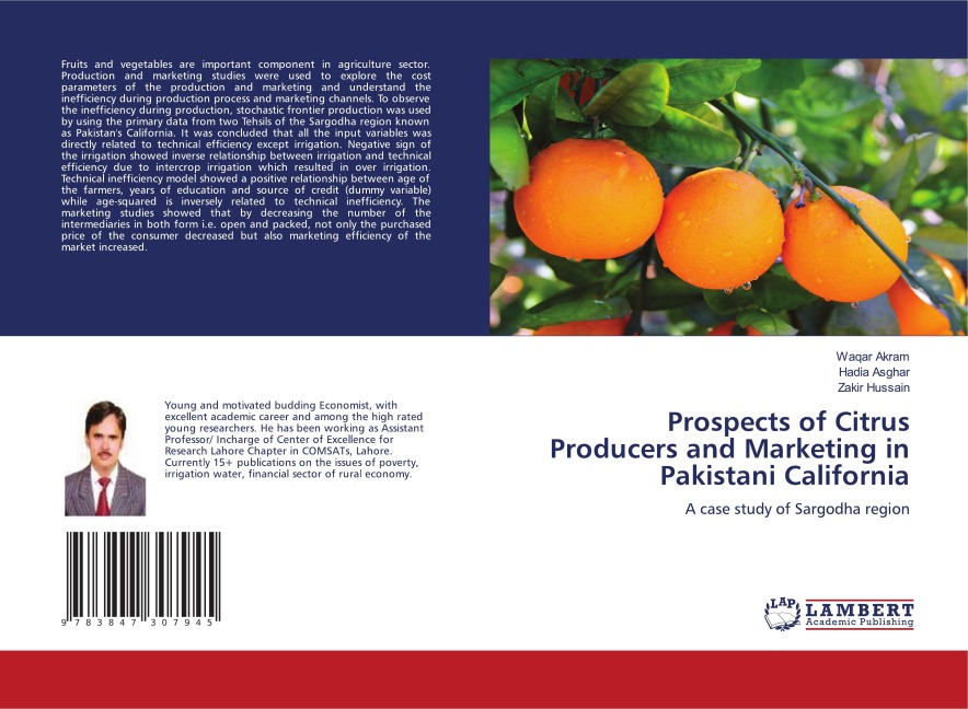 Prospects of Citrus Producers and Marketing in Pakistani California: A case study of Sargodha region