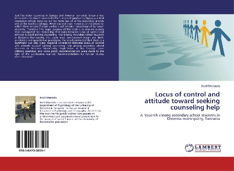 Locus of control and attitude toward seeking counseling help: A research among secondary school students in Dodoma municipality, Tanzania