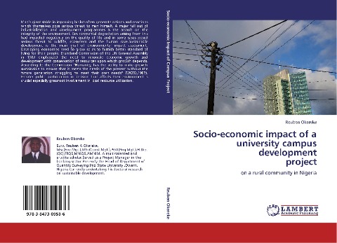Socio-economic impact of a university campus development  project: on a rural community in Nigeria