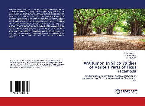 Antitumor, In Silico Studies of Various Parts of Ficus racemosa: Antitumorigenic potential of flavonoid fraction of various parts of Ficus racemosa against DLA tumour cells