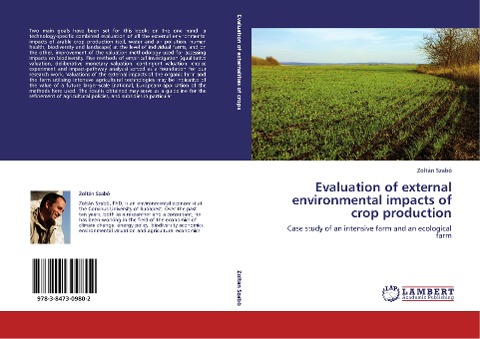 Evaluation of external environmental impacts of crop production: Case study of an intensive farm and an ecological farm