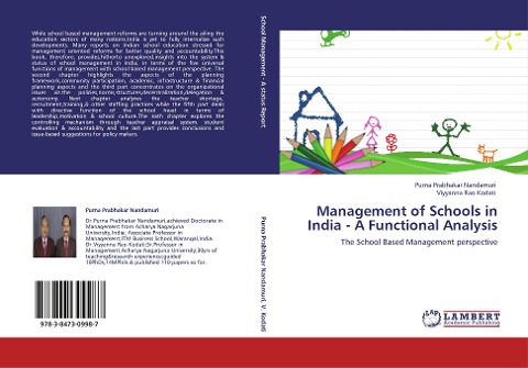 Management of Schools in India - A Functional Analysis: The School Based Management perspective