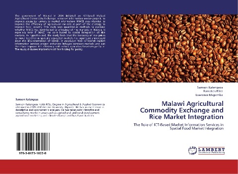Malawi Agricultural Commodity Exchange and Rice Market Integration: The Role of ICT-Based Market Information Services in Spatial Food Market Integration