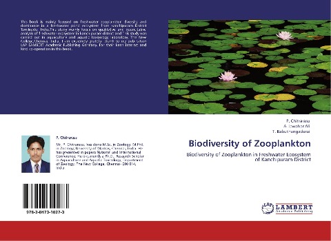 Biodiversity of Zooplankton: Biodiversity of Zooplankton in Freshwater Ecosystem of Kanchipuram District