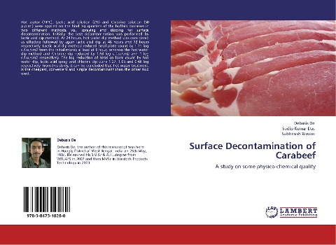 Surface Decontamination of Carabeef: A study on some physico-chemical quality