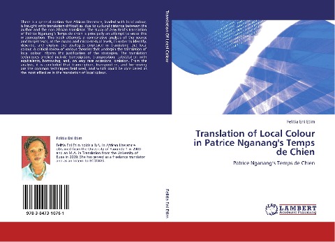 Translation of Local Colour in Patrice Nganangs Temps de Chien: Patrice Nganangs Temps de Chien