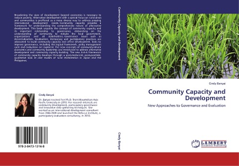 Community Capacity and Development: New Approaches to Governance and Evaluation