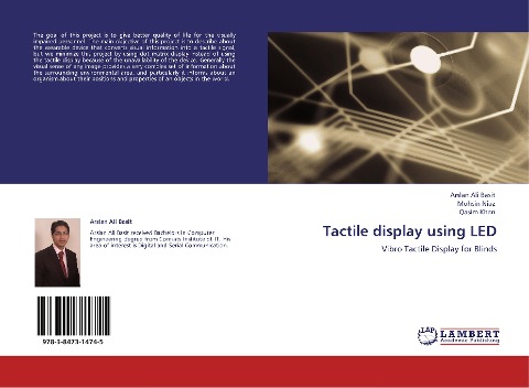 Tactile display using LED: Vibro Tactile Display for Blinds