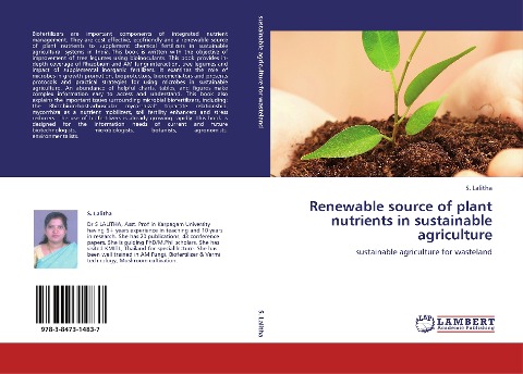 Renewable source of plant nutrients in sustainable agriculture: sustainable agriculture for wasteland