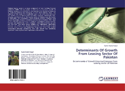 Determinants Of Growth From Leasing Sector Of Pakistan: Determinants of Growth:Empirical Evidence From Leasing Sector Of Pakistan