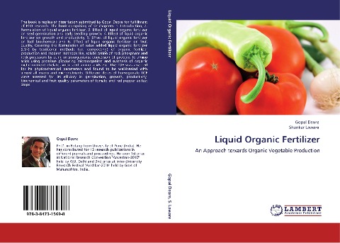 Liquid Organic Fertilizer: An Approach towards Organic Vegetable Production