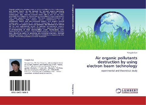 Air organic pollutants destruction by using electron beam technology: experimental and theoretical study
