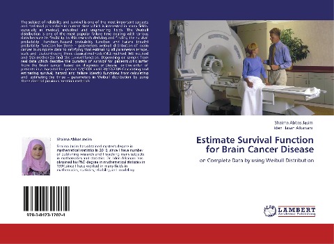 Estimate Survival Function for Brain Cancer Disease: on Complete Data by using Weibull Distribution