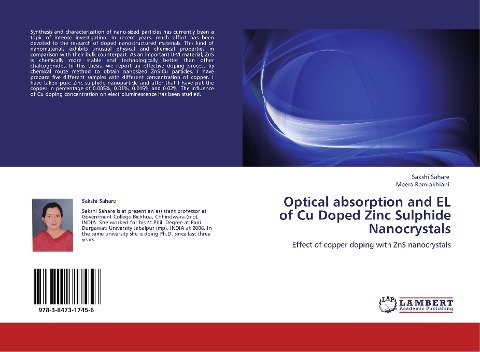 Optical absorption and EL of Cu Doped Zinc Sulphide Nanocrystals: Effect of copper doping with ZnS nanocrystals