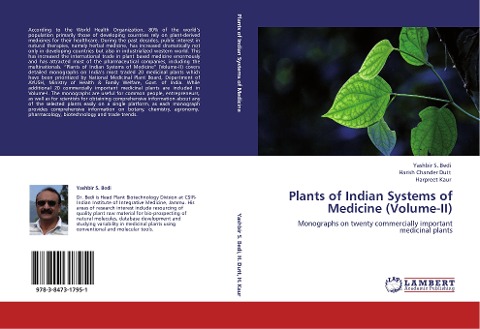 Plants of Indian Systems of Medicine (Volume-II): Monographs on twenty commercially important  medicinal plants