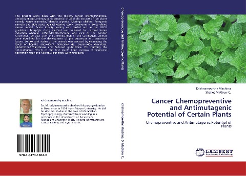 Cancer Chemopreventive and Antimutagenic Potential of Certain Plants: Chemopreventive and Antimutagenic Potential of Plants