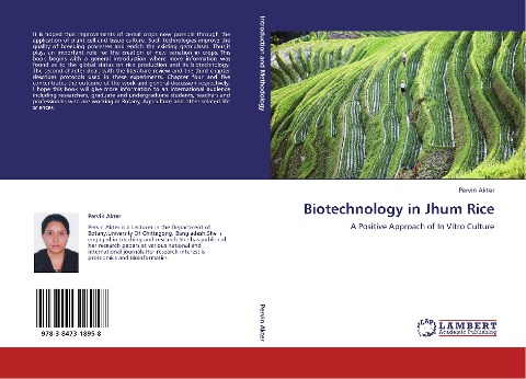 Biotechnology in Jhum Rice: A Positive Approach of In Vitro Culture