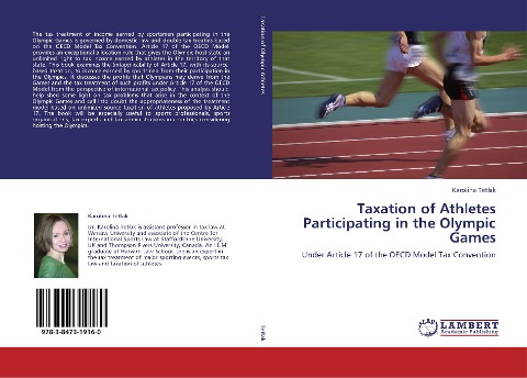 Taxation of Athletes Participating in the Olympic Games: Under Article 17 of the OECD Model Tax Convention